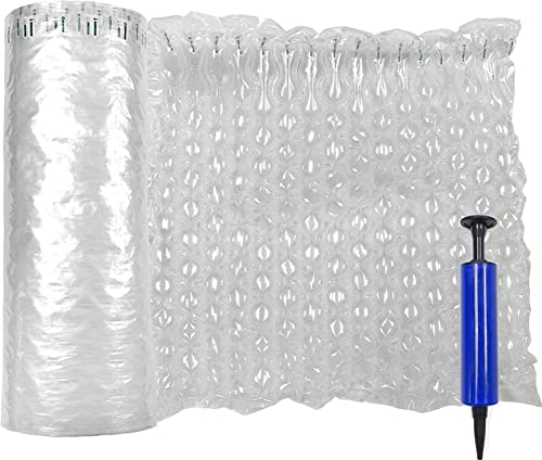 CAPZUEE 全長100m (ポンプ付) エアー緩衝材 エアキャップ エアクッション材 空気緩衝材 エアーバック エアーポケット 梱包材 緩衝材 包装資材 梱包資材 エアパッキン 衝撃吸収材 梱包 包装